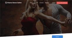Desktop Screenshot of chancedancecentre.com