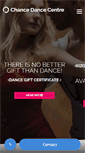 Mobile Screenshot of chancedancecentre.com